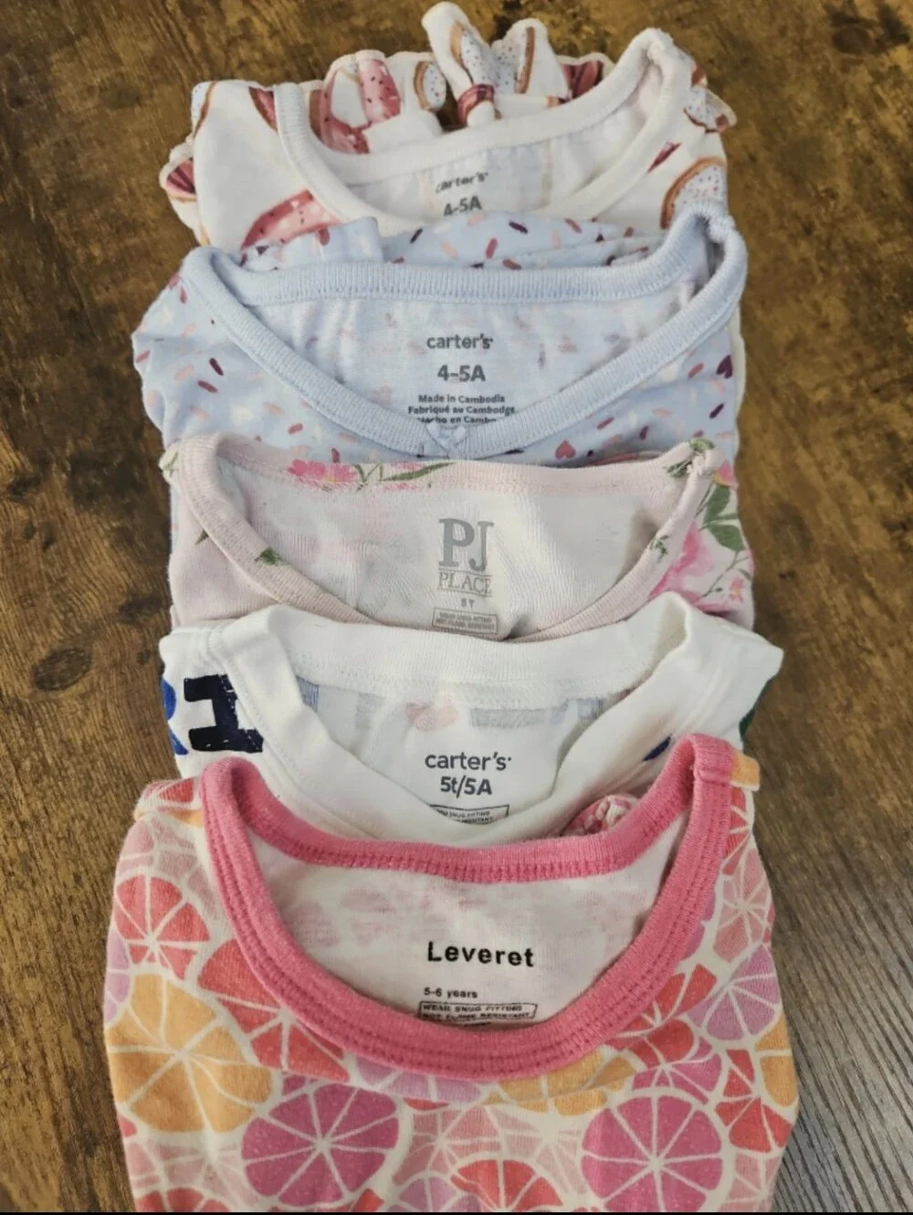 4T Fall/Winter Pajamas Bundle